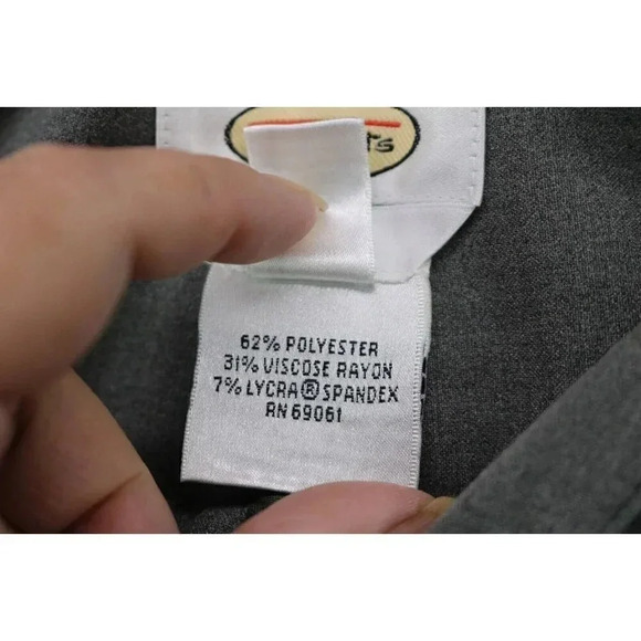 Talbots Stretch Dress Pants-Gray-Size 14-New w/Tags - Picture 5 of 9